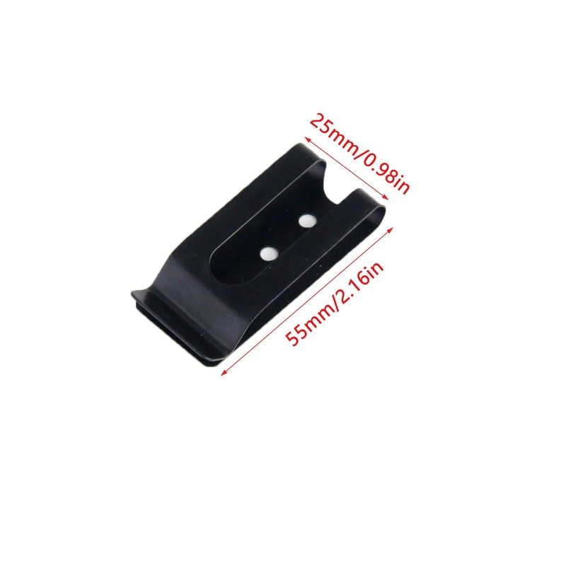 ArrErr 6 Pack Sheath Belt Clip with Mount Rivet Belt