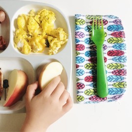 Marley's Monsters Reusable Cloth Wipes - 24 Count Pack - Washable, Cotton, Paperless Wipes (Surprise Prints)