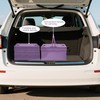 Tixill Small Collapsible Storage Crates, Foldable Plastic Baskets with Lids