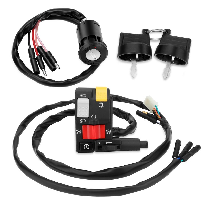 M MATI Handlebar & Key Switch for Honda FourTrax 300
