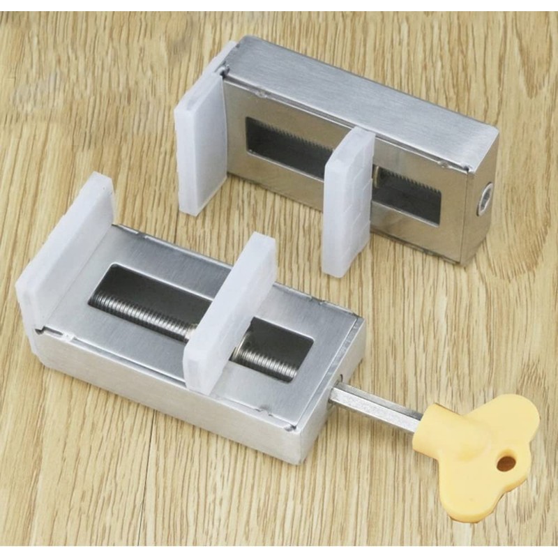 WANLIAN 1PCS Door Window Lock Stopper Adjustable Thick Sliding Safety