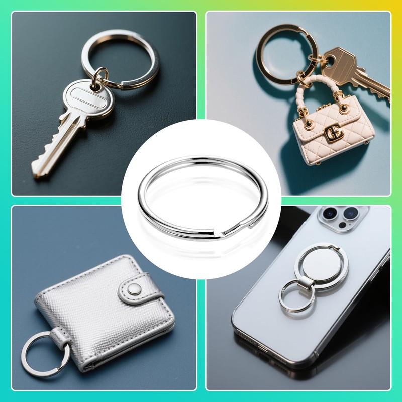 KornaDoz 200 Pcs 1 Inch (25mm) Heavy Duty Metal Split