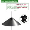 19 Inch Squirrel Baffle for Bird Feeder Pole, Protecting Bird
