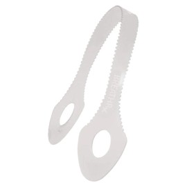 BreathRx Tongue Scraper White Single Pack for Fresh Breath and Oral Health