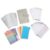 Budget Binder with Cash Envelopes PU Leather Marbling A6 Money