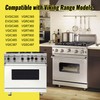 2Pack Oven Igniter PB040001&Burner Tube PB050012 for Viking Range