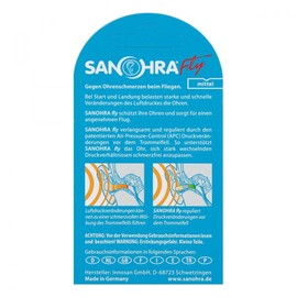 SANOHRA fly Ohrenschutz f.Erwachsene 2 St