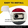Car Front Bumper Tow Hook Cover Compatible with Toyota Prius