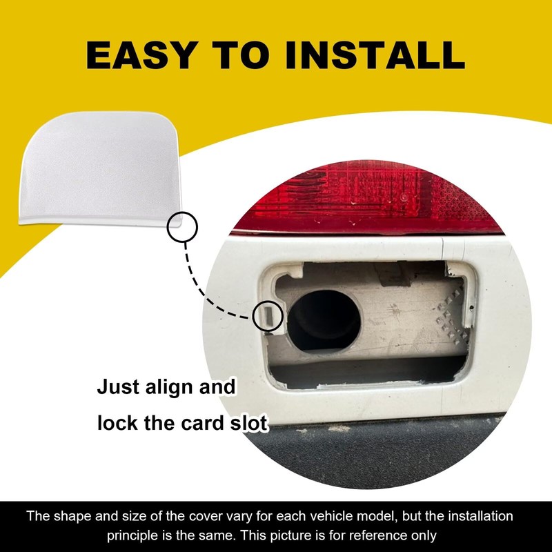 Car Front Bumper Tow Hook Cover Compatible with Toyota Prius
