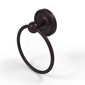 Allied Brass PR-16-ABZ 6-Inch Towel Ring, Antique Bronze