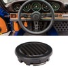 Steering Wheel Horn Button 50mm Diameter Carbon Fiber Universal for