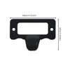 GDQLCNXB Label Holder Pull Handles, Vintage Zinc Alloy Label Frame