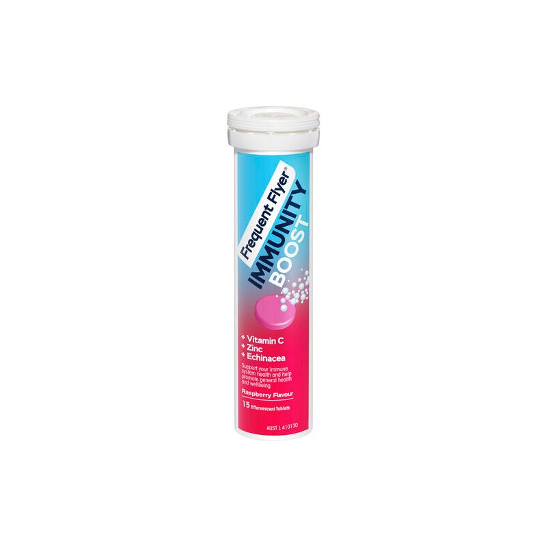 Frequent Flyer Immunity Boost Raspberry 15 Tablets