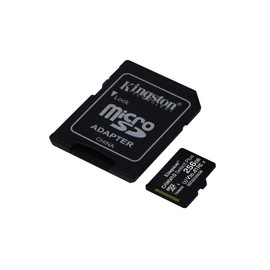 Kingston 256GB microSDXC Canvas Select Plus Class 10 Flash Memory Card SDCS2 Memory
