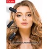 satin roller curler jumbo size hair accessories, jumbo