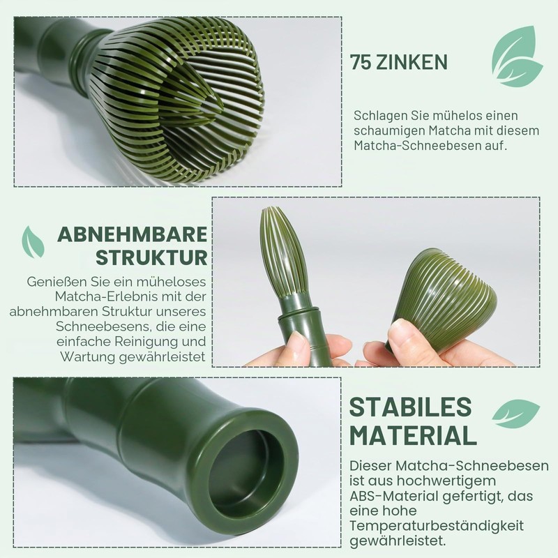 Traditional Bamboo Matcha Whisk - Handmade for Japanese Tea Ceremony