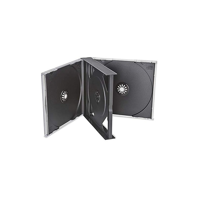 VISION MEDIA® 1 X 4 WAY QUAD MULTI BLACK CD