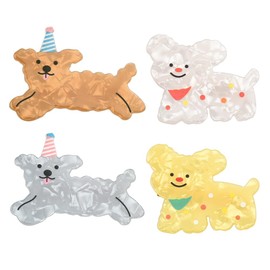 Dog Themed Hair Clips Cute Dogs Hair Pins for Women Cartoon Dog Hair Barrettes for Girls Y2K Animal-Themed Hair Accessories for Girls
