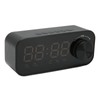 Bluetooth Speaker Alarm Clock Radio Digital LED Display Subwoofer Mini