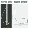 Super Hooks Picture Hanger,Gorilla Hooks - Hang Art, Clock, Shelves,