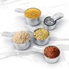 TILUCK Stainless Steel Measuring Cups Set,Kitchen Gadgets for Cooking &