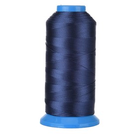 Selric [1500Yards / 20 Colors Available] UV resistant High Strength Polyester ThreadII #69 T70 Size 210D/3 for Upholstery, Outdoor Market, Drapery, Beading, Purses, Leather (Navy Blue)
