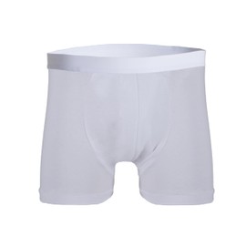 P&S Healthcare's Men's Protective Trunk - White - No Absorbency - A Barrier Pant Ideal for IBS and Urinary Incontinence - Waterproof Trunk (Small (30-32" Waist))