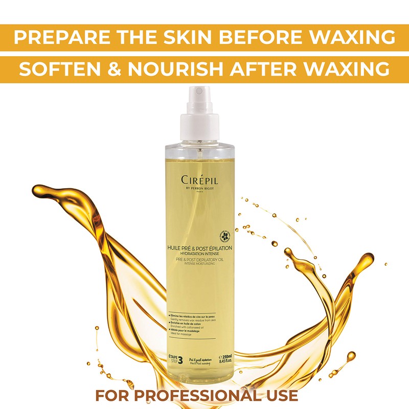 Cirepil - Pre & Post Depilatory Oil - Protects Skin