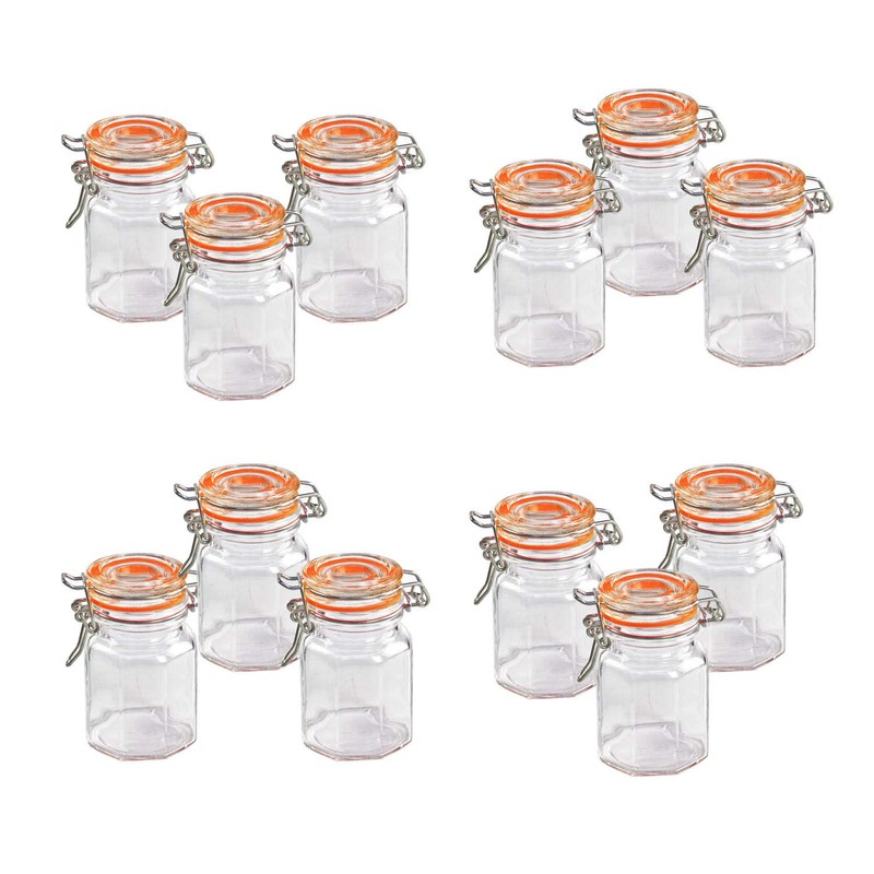 Apollo Clipseal Spice Jars - Pack of 4