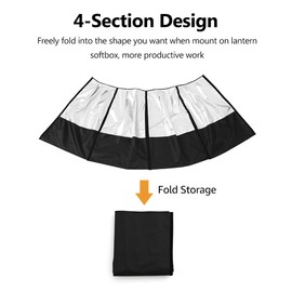 Godox SS-85 Softbox Skirt Cover 85cm/33.5in Compatible with CS-85D Lantern Softbox