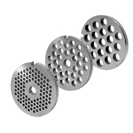 Wolfcut MUZ8LS5 Perforated Disc Set for Meat Grinder MUZ8FW1 and MUZ8FA1 Kitchen Appliances MUM8 Stainless Steel