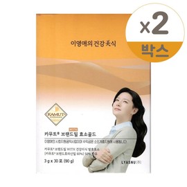 Youngae Lee's Healthy Gourmet Kamut Brand Wheat Enzyme Gold 3g x 30 packs 2 / 이영애의건강미식 카무트 브랜드 밀 효소 골드 3g x 30포 2개