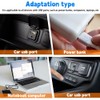 QKWL 4PCS Car Interior Mood Lighting, Ambient Lighting Car, USB