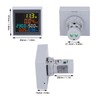 AC Meter, 6 in 1 AC Voltage Current Display Meter