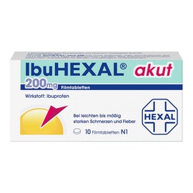Ibuh Exal Akut Film-Coated Tablets 200 Pack of 10)