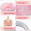 Tioncy 4 Pcs Large Body Powder Puff and Container Extra