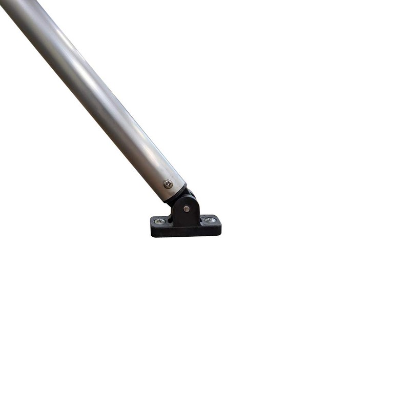 Oceansouth 2 Bow Bimini Top Boat Cover with Integrated Storage