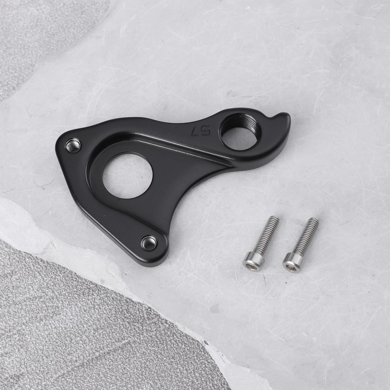 ECSiNG 1 Set Bicycle Derailleur Hanger with Screws DH-053 Compatible