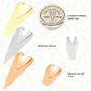 VILLCASE 12pcs Book Dart Metal Bookmarks, Small Book Line Marker