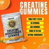 Ekkovision Creatine Monohydrate Gummies Strawberry Flavor 300 Gummies 60 Servings