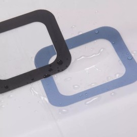 CACTUS ARCOIRIS Cortina Ducha Baño Tela Peva Larga 180cm Impermea Lavable