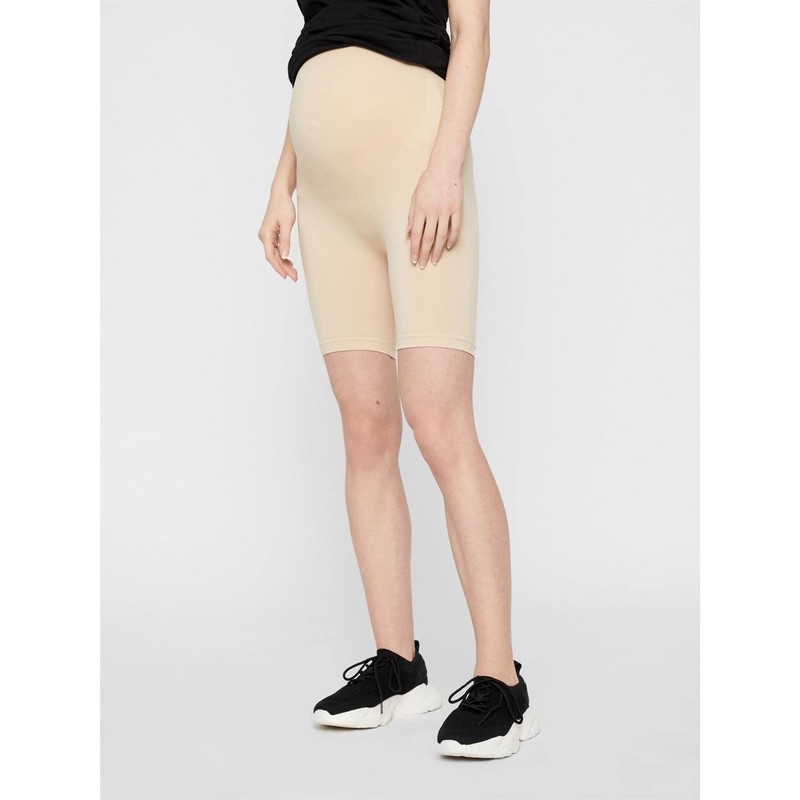 ONLY Women's Mltia Jeanne Shorts Noos O. A., beige