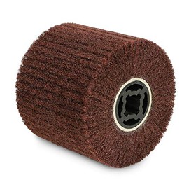 BHA Surface Conditioning Finishing Drum, 4.5" x 4" with 3/4" Quad Keyway (60 Grit)