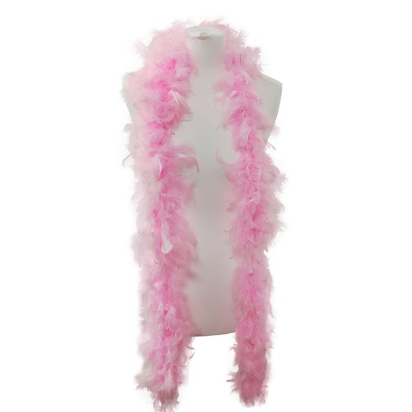Beautiful Light Pink Feather Boa – 50g -180cm