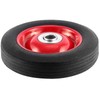 MUKLEI 5 Pack 6 x 1.2 Inch Solid Rubber Flat