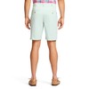 IZOD Men's Saltwater 9.5" Flat Front Chino Short, Harbor Gray