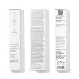 Bondbar Smoky Blonde Bonding Toner for all hair types, Vegan, Built in Bonding, 2.05 Oz