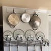 Pmsanzay Cabinet Door Pan Lid Organizer, Set of 4, Wall