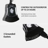 M EGA MEGACUBE Outdoor Timer Outlet Waterproof, 24 Hour Mechanical