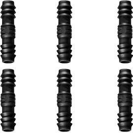 Hose Connector Coupling 1/2 Inch for 16 mm Irrigation System Drip Hose Accessories (Carpenter) Pack of 6